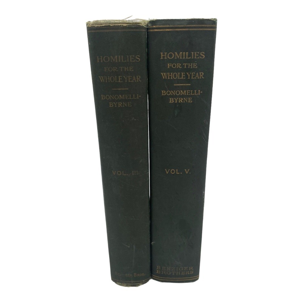 VTG New Series Of Homilies For The Whole Year Volume III & V 3‎ & 5 1909 & 1911